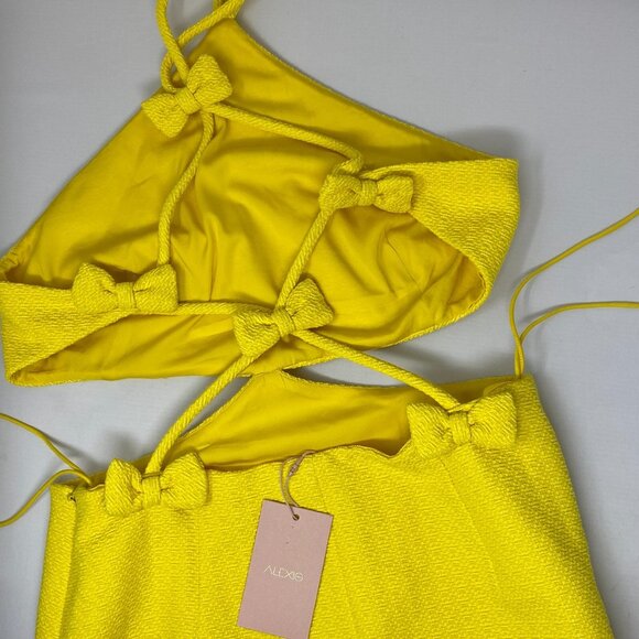 Alexis Chella Sol Yellow Dress Medium NWT - Picture 6 of 9